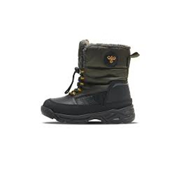 SNOW BOOT LOW JR Waterproof winter boots with fleece lining