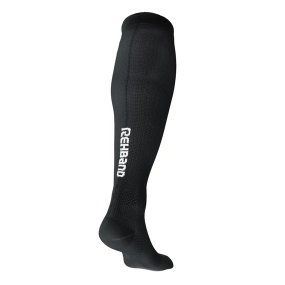 Rehband QD Compression Socks Black Kompressziós zokni