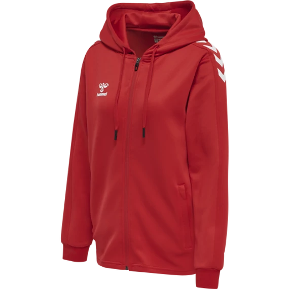 CORE XK POLY ZIP HOOD SWEAT WOMAN