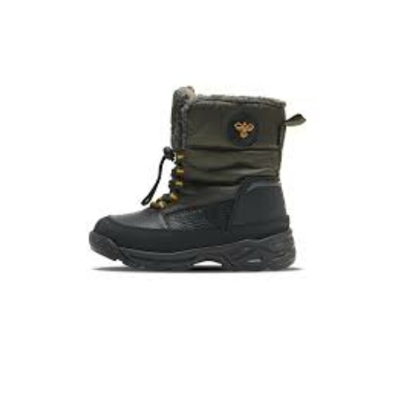 SNOW BOOT LOW JR Waterproof winter boots with fleece lining - 40